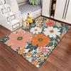 Kids Floral Cartoon Area Rug – Small Non-Slip Play Mat, Soft Floor Carpet for Bedroom Playroom Children's Room Decor