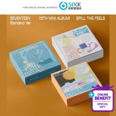 12th Mini Album[SPILL THE FEELS] (Standard ver/+Online Benefit)
