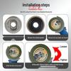 Angle Grinder Universal Anti-Lock Hole Saw Flange Washer Set