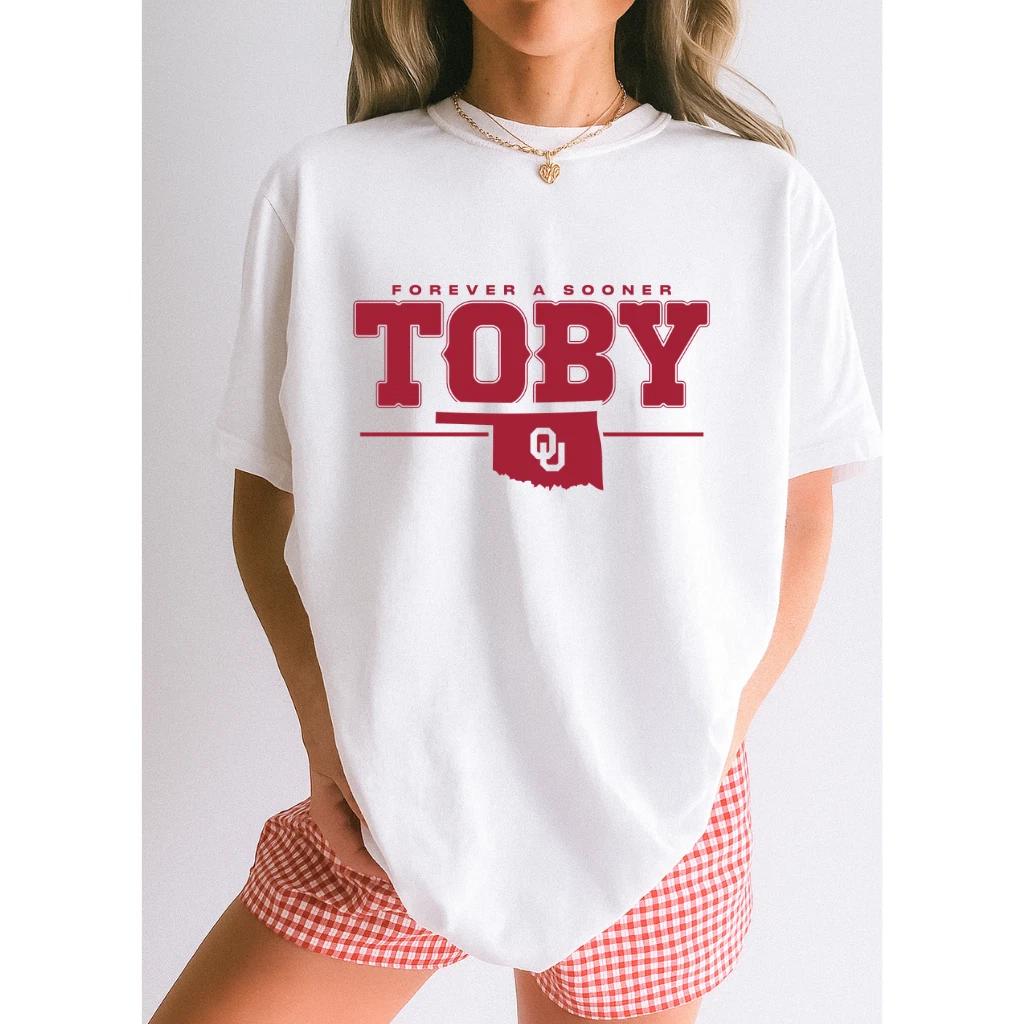Forever a Sooner Toby Oklahoma Sooners T-Shirt (Fast Shipping) 4XL