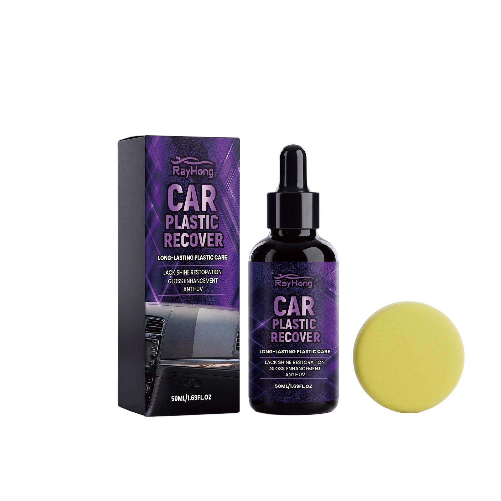 RAYHONG Car Plastic Restorer - Daily Care for Renewing Interior Surfaces