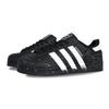 adidas Oryginalne SUPERSTAR Ogromne I Bezgraniczne Odporne Na Ścieranie Niskie Buty Skateboardowe Unisex Czarne Białe EG4959(Zespół701-)