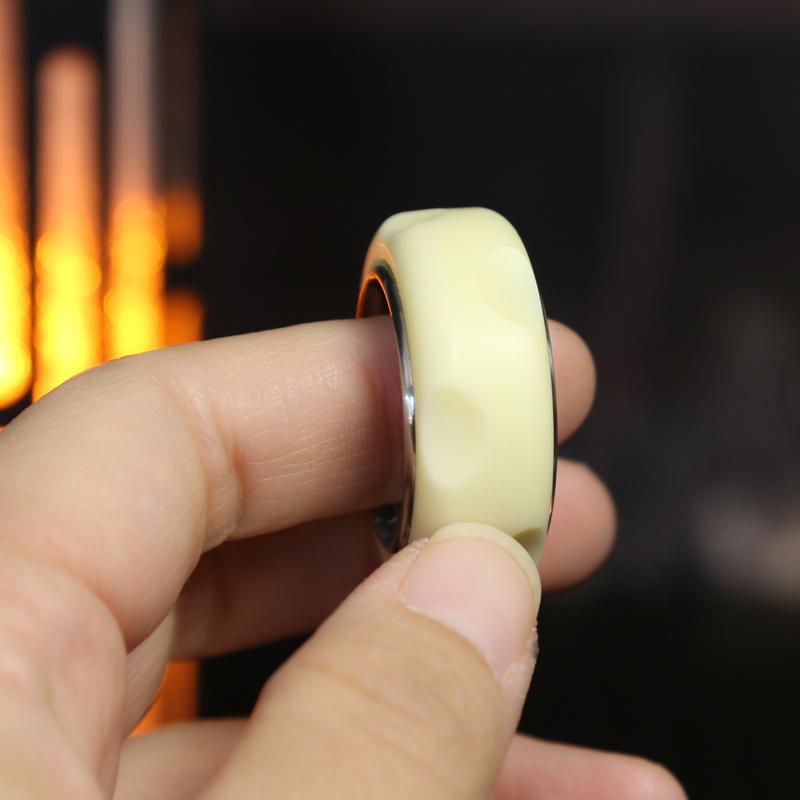 Cheese Mechanical Fidget Ratchet Ring EDC Toys Stress Reliever Toys Hand Spinner Office Stress Relief Toy Adult Gifts