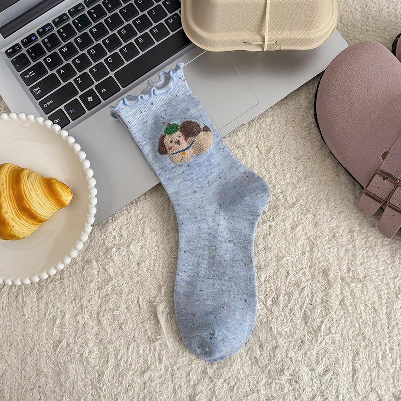 Cartoon Socks, Small Animals, Fungus, Trimmed Socks, Cute Ideas, Gauze Piles, Socks, Cotton Socks