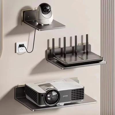 Caja de almacenamiento para enrutador montado en la pared, soporte para proyector, reproductor de DVD, soporte para decodificador de TV, estante de monitoreo, estante para adornos
