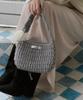 Mystikotita Flower Flat Bag - Gray