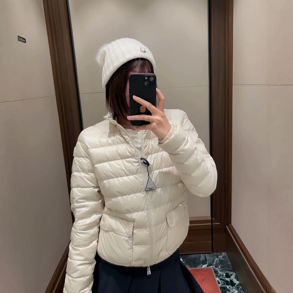 New M ribs light and thin autumn and winter women's fashion casual versatile lightweight warm down jacket
