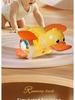 Electric Rotating Foraging Duck - Early Learning Toy with Light and Sound