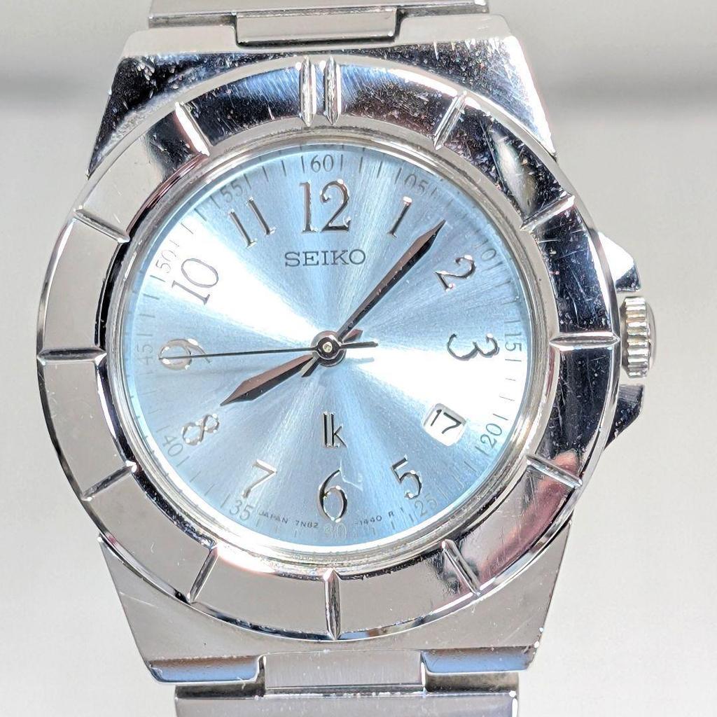 Used SEIKO LUKIA Ladies, Battery Replaced, Working Condition U-22