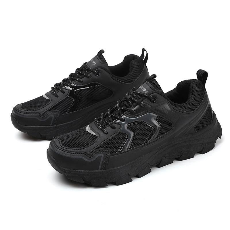 Fashion New Men Hiking Shoes Outdoor Casual Lightweight Breathable Sneakers Male Cushioning Non-Slip Vintage Sports Shoes Size 47