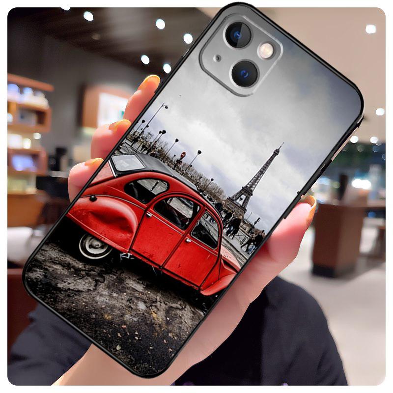 Paris Eiffel Tower Case For iPhone 15 Pro Max 14 13 12 11 16 17 Pro Max Mini 15 16 Plus 16e 17 Air Phone Cover