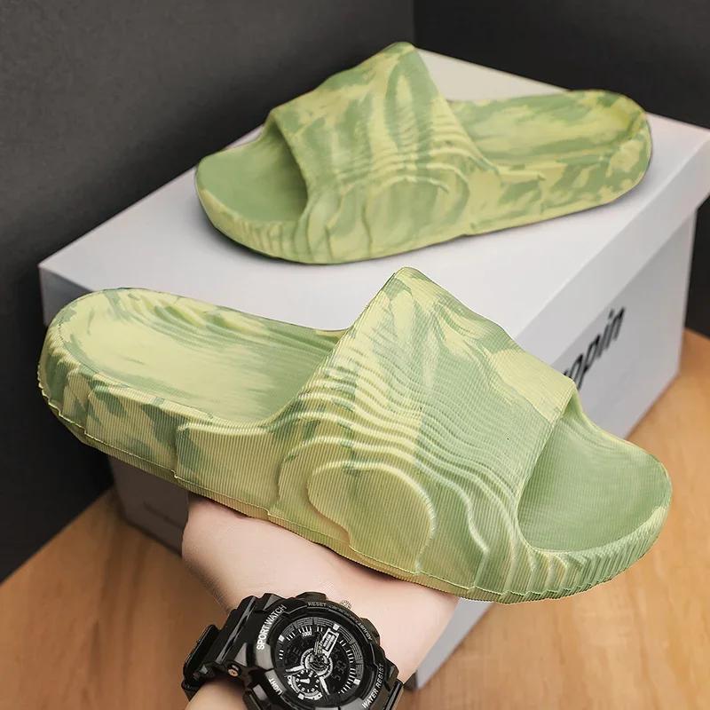 Slippers Men's Home Comfortable Men's Sandal Living Room Slippers for Man Slides Shoes Genuine Mens Slipper Man Luxury 2024 Soft