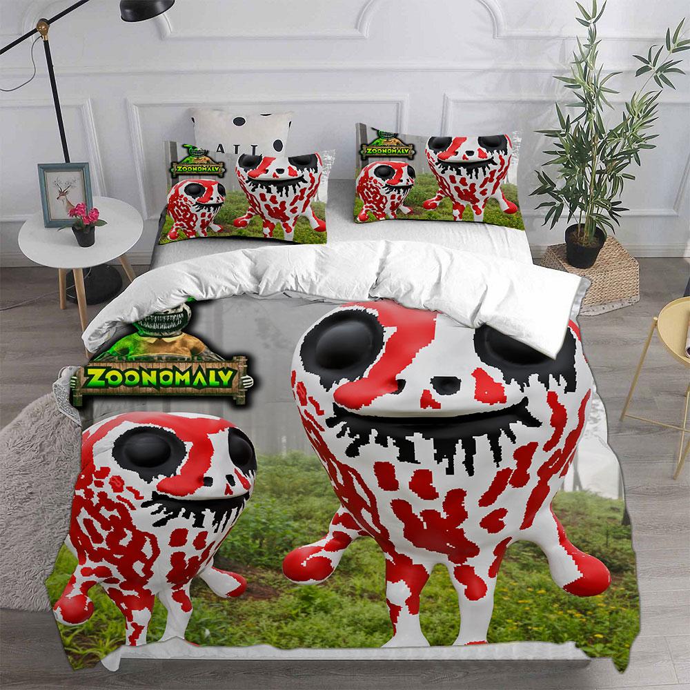 Game Zoonomaly Bedding Sets Comforter Quilt Bed Cover Duvet Cover Pillow Case 2-3 Pieces Sets Bedroom Decoration Home Textiles