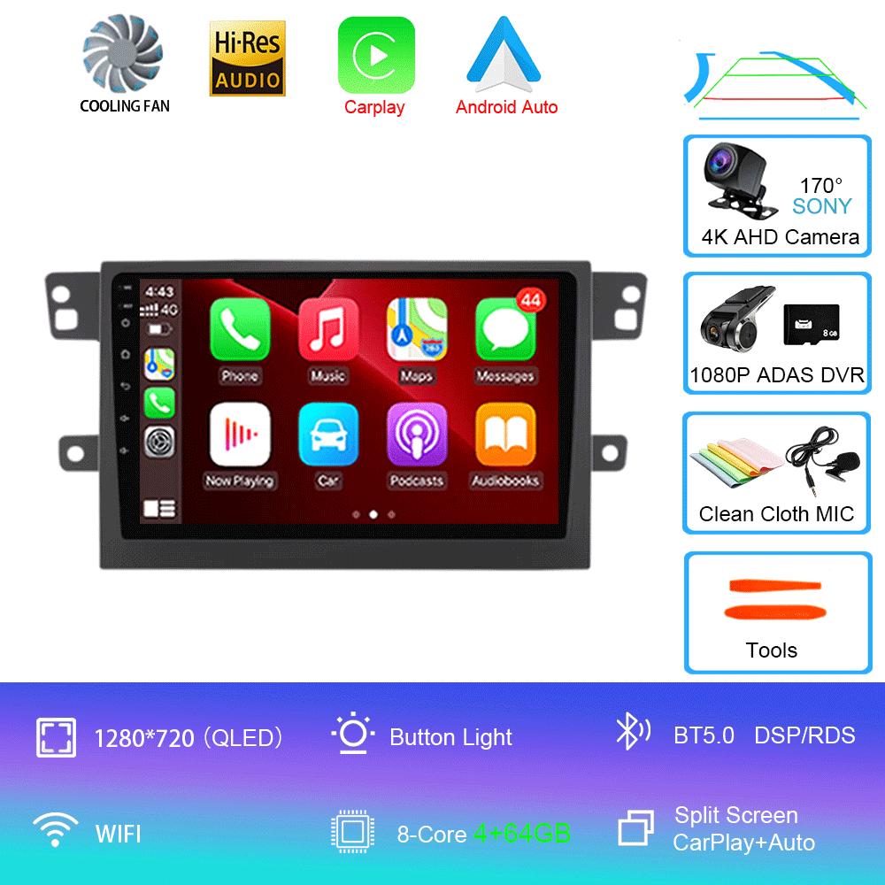 Android 14 For MAXUS T60 T70 Pickup 2017 - 2021 Car Radio Multimedia Video Player Navigation GPS 5G WIFI Carplay Auto 360 Camera