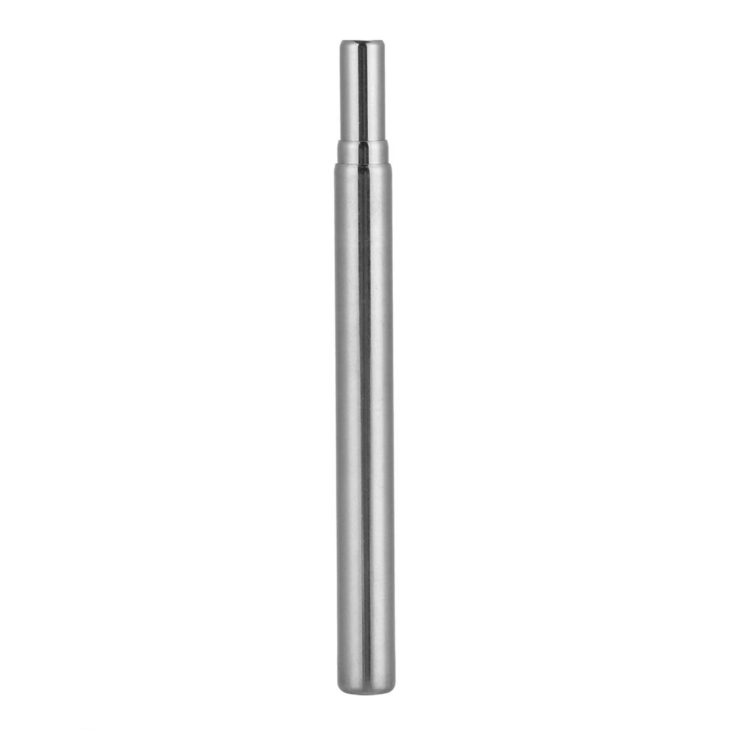 Retractable Stainless Steel Reusable Straw Kit(Gold Aluminum Case  Straw + Brush   Carabiner )