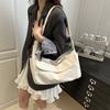 Crossbody bag casual gender-free shoulder bag lightweight crossbody bag unisex large-capacity travel messenger bag