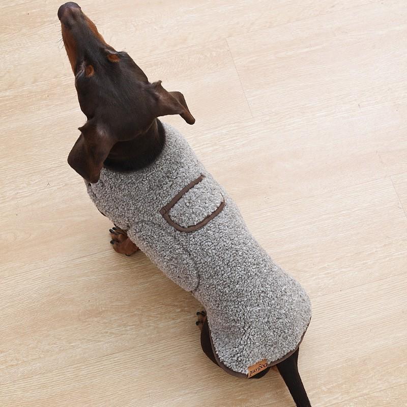 Dog Winter Warm Vest Thick Plush Sleeveless Coat Small Medium Dogs 4 Colors