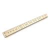 Guitar Neck Headless 25 Fret Maple Wood Smooth Natural Musical Dot Inlay Guitar Fingerboard Neck Solid Replacement Parts
