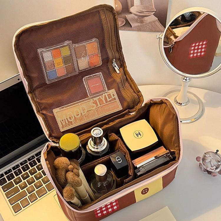Dopamine Small House Cosmetic Bag Women's Portable Hand Wash Bag Cosmetic Storage Bag