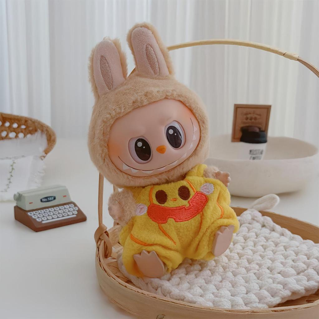 10cm & 15cm Labubu Doll Christmas Cloak & Clothes Set