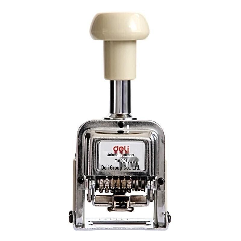 Deli 7506 6-Digit Automatic Numbering Machine