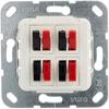 Speaker Insert - Gira - 569403 - Pure White - Interior - 4-way