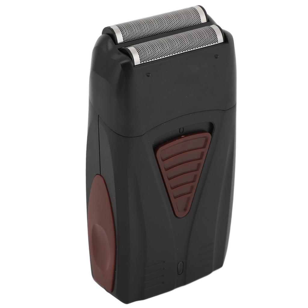 Electric Foil Hair Trimmer for Men Double Foil Head USB Rechargeable 600mAh Battery Quick Shaving Co