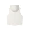 Fila Milano Series Warm Comfortable Versatile Casual Vest Women Vest Ceramic-White F11W515901FIV