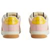 GUCCI Screener Lace Up Low top Stylish Skateboarding Shoes Women's Pink Yellow Brown 708295 0YIA0 6960