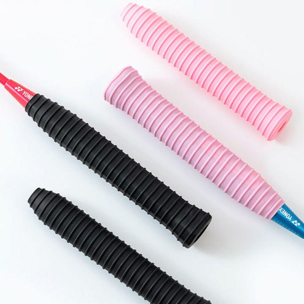 Multicolor Silicone Grip Cover Silicone Handle Cover Creative Badminton Grip  Fishing Rod