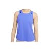 Nike Tank Tops Women's Blue Crew Neck Thin Racerback CJ2370-500