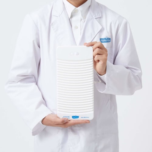 Freddy Leck Washboard | Compact Mini Washboard for Hand Washing, Spot Cleaning, Shoes, Socks, and Mud, Lightweight, Made in Japan, FL-116