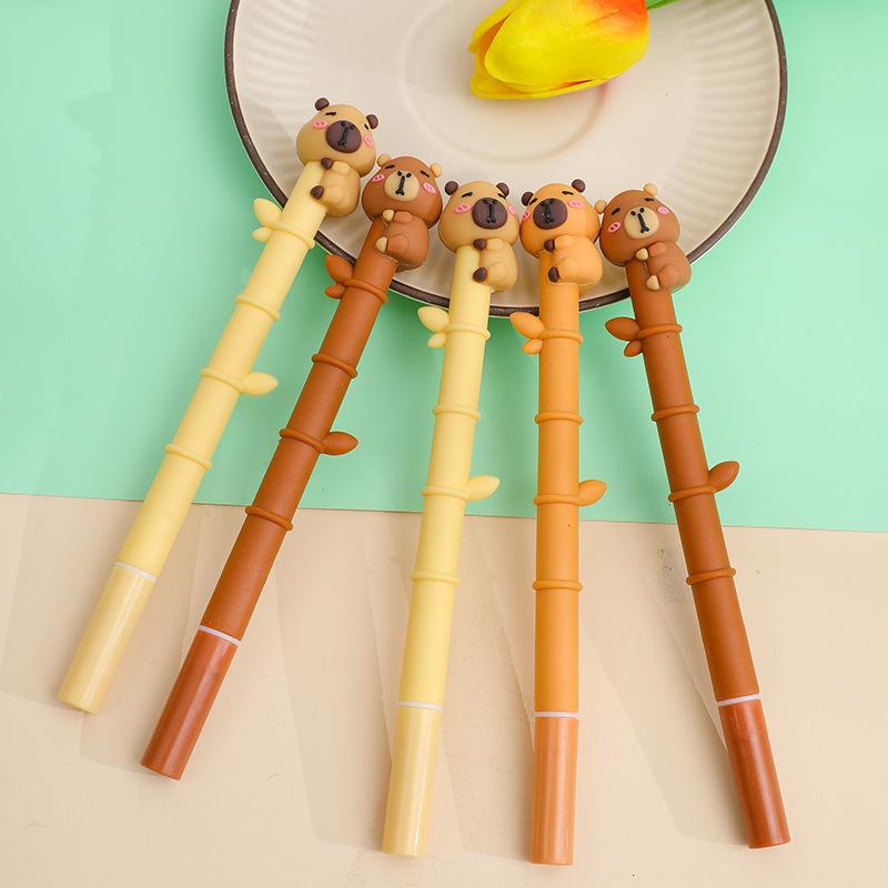 Office School Supplies Student Soft Glue Cute Learning Stationery High Value Exam Question Pen Signature Kawai Stationery Gift