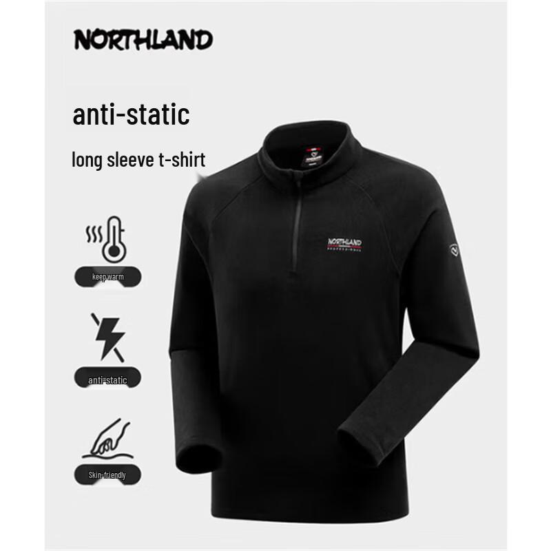 

Naturehike 2025 Mount Zhuoyue Outdoor Hiking Stand Collar Long Sleeve T-Shirt 180 /96A