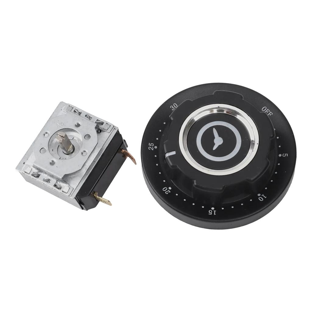 Robust Kitchen Timer Switch with Bell 30/60/90/120min Settings AC250V 16A