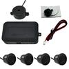12V 22mm Car Parking Sensor Kit Universal 4 Buzzer Reverse Backup Radar Sound Alert Indicator Probe System