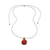 Wood Sweater Chain Necklace Black Color Long Pendant Necklace Jewelry Accessories  Valentine's Day