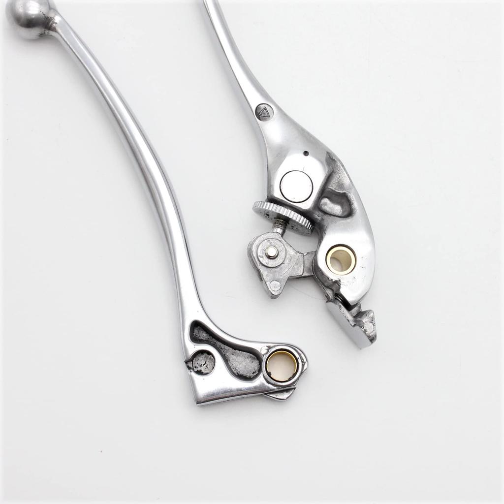 Click Post Shipping Brake Levers Clutch Lever Set Silver Bike Parts Motorcycle CB400SF NC31