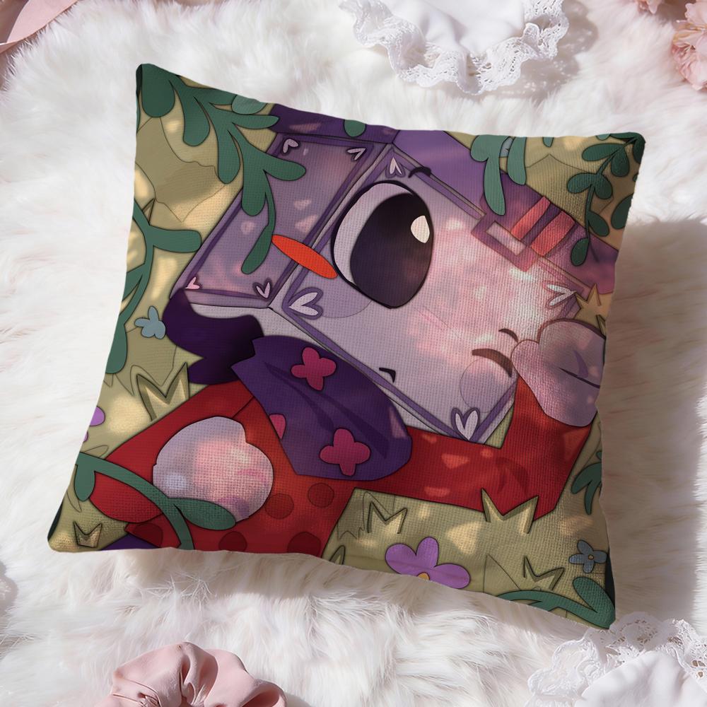 game cute d-Dandys World Cushion Cover Premium Comfort Reversible Pillow Cove -Two in One Design for Any Room & Car Interior