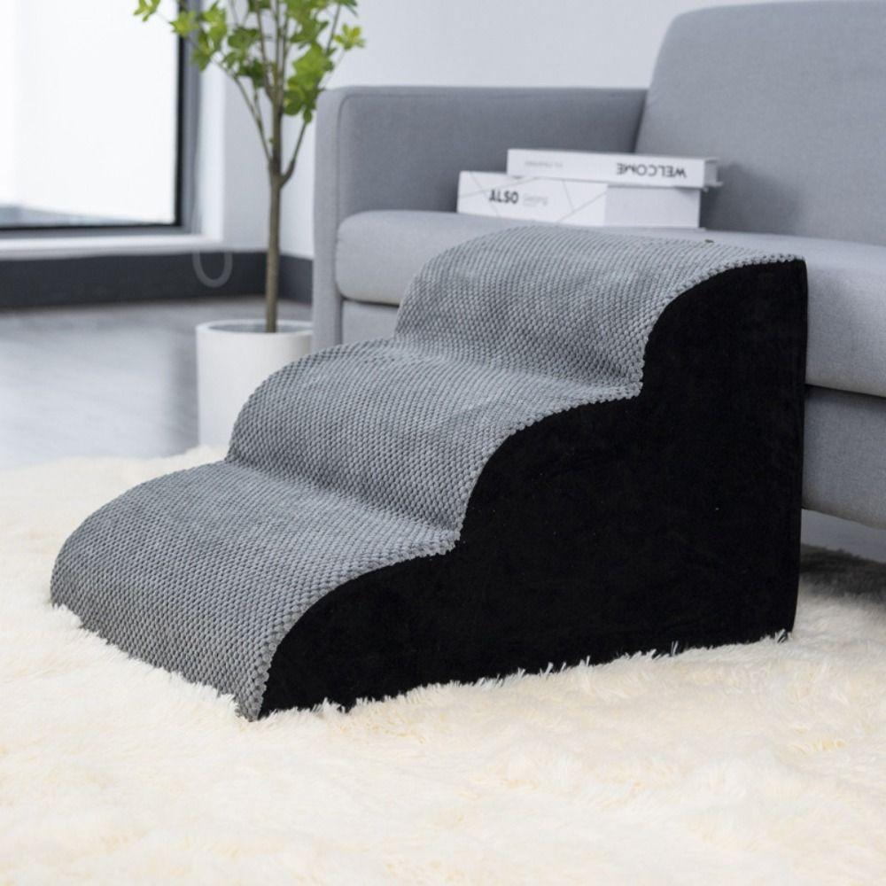 Scări pentru animale de companie în 3 trepte, rampă detașabilă pentru câini, scări portabile pentru câini, accesorii pentru animale de companie