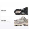 NB 530 Materiałowe Retro Casual Niskie Buty do Biegania Dziecięce sneakers Jasnoszary Srebrny PZ530KMW