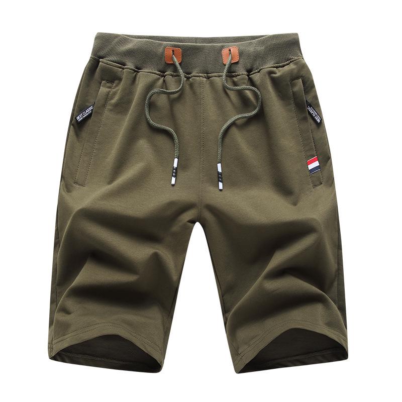 Men's Shorts Summer Breeches Cotton Casual Sweat Men Hip Hop Streetwear Loose Jogger Shortspocket Beach Short Pants