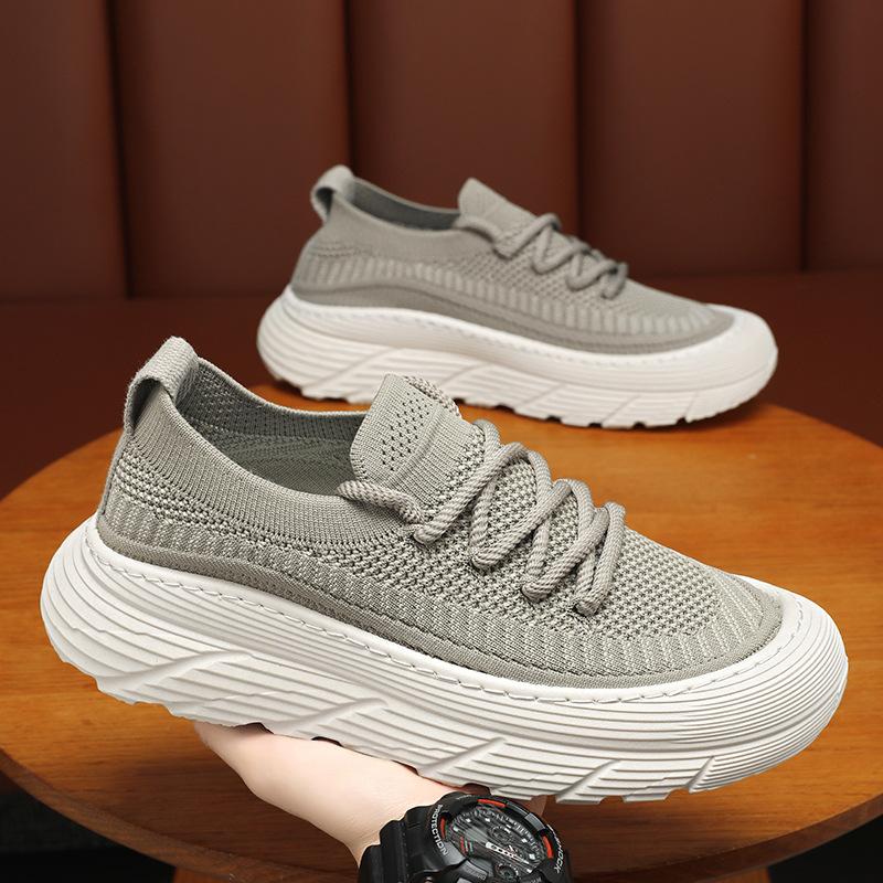 

Летняя мужская обувь дышащая сетчатая обувь мужская спортивная обувь универсальная платформа повседневная обувь кроссовки 44