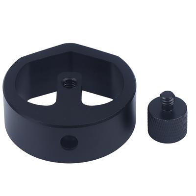 Mini Tripod Adapter 2026 Version Dual-Depth Pocket Fits & Old Pipe Adapters 1/4"-20 & 3/8"-16 Tripod Compatibility