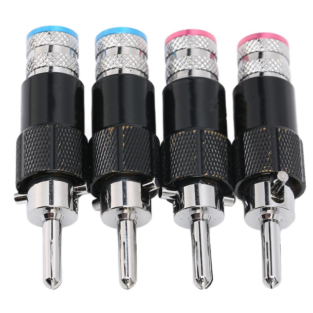 Preffair Banánky HIFI Banánkové konektory pro reproduktorové kabely o průměru 10 mm