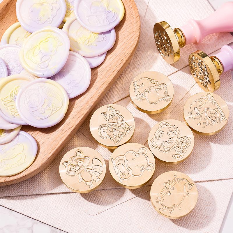 European Retro Harry Potter Wax Seal Stamp Kit