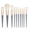 10-Piece Blue Bridge Makeup Brush Set: Eyeshadow Brush Eyeliner Brush Blush Brush Foundation Brush Makeup Tools