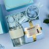 3IN1 Souvenir Gift Set Fan/Towel/Cup Stylish Design Practical Gift Sets Luxury with Paper Bag Gift Box Set Personalized Gifts