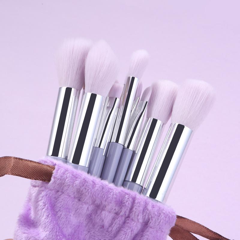 13-Piece Portable Makeup Brush Set: Soft Bristle Blush, Foundation, Eyeshadow Brushes & More