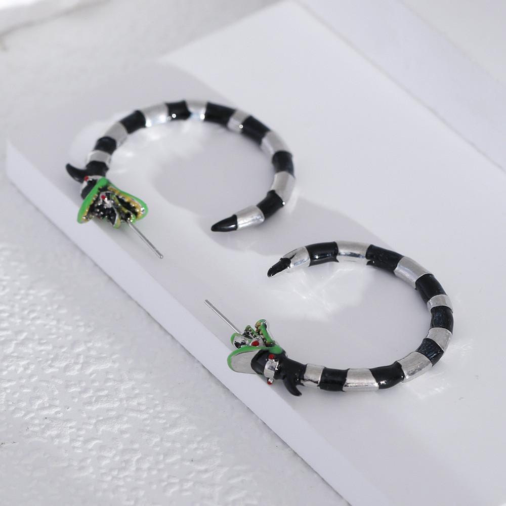 And Unique Stylish Dragon Earrings And Snake Studs Offering A Bold Gothic Aesthetic All For